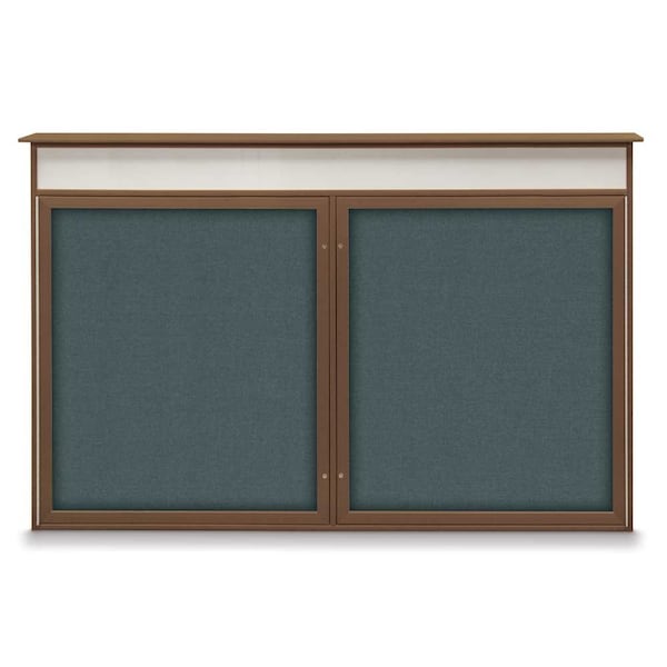 Open Faced Traditional Corkboard, 96x48"